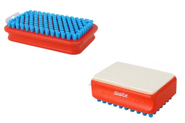Szczotka nylonowa do serwisowania nart biegowych, zjazdowych Swix T0161SB
