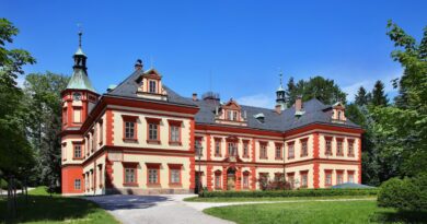 Muzeum Karkonoskie w Jilemnicach - Pałac hrabiego Harracha