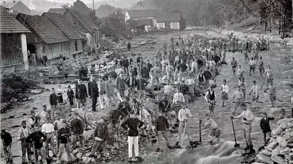 Rekordowe opady w Karkonoszach 1897