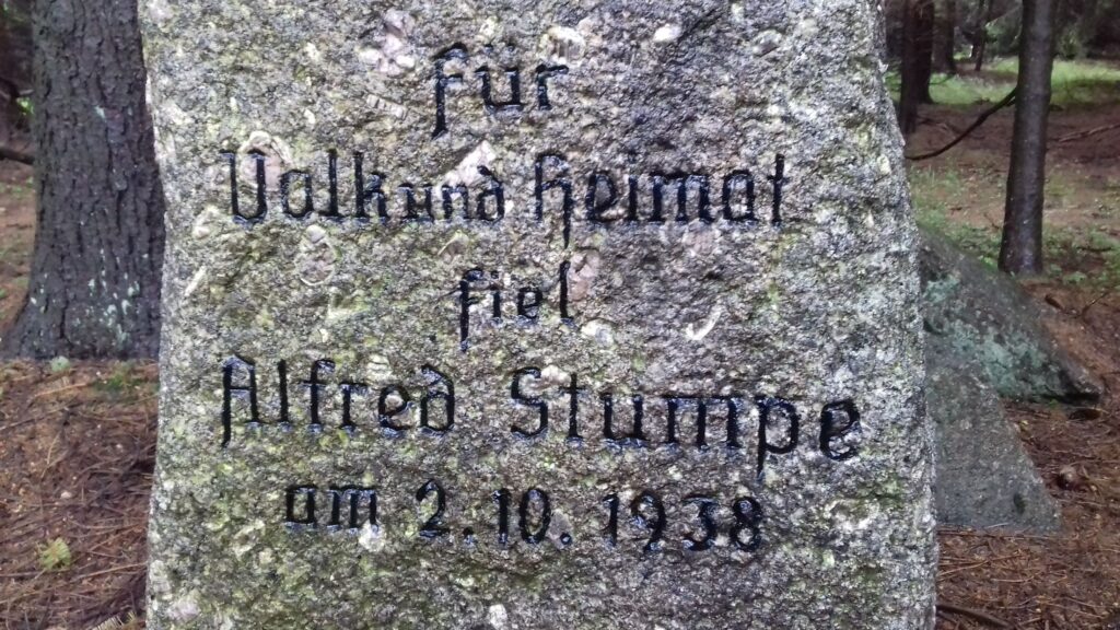 Alfred Stumpe - pomnik