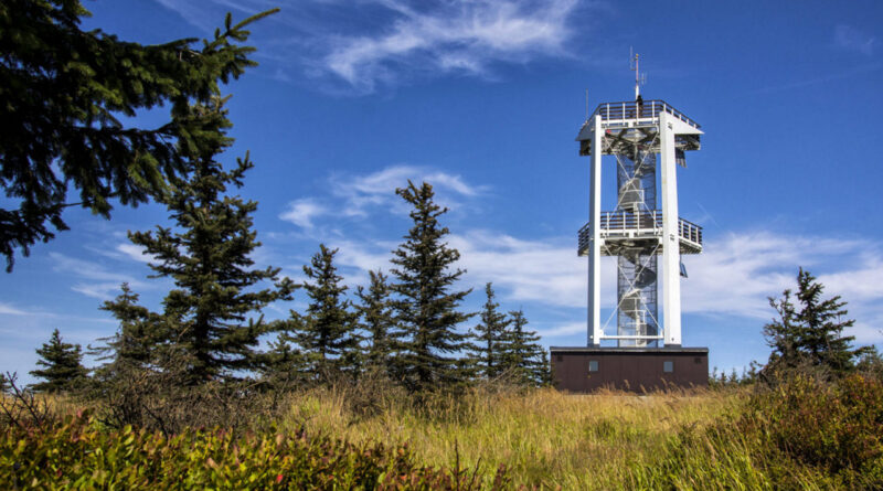 Góry Izerskie wieża widokowa