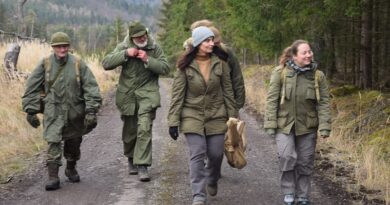 Potlach na Boże Narodzenie w Brdach grudziien 2021. fot Tony