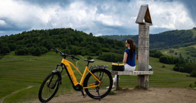 Rower elektryczny turystyczny Ecobike Expedition Yellow