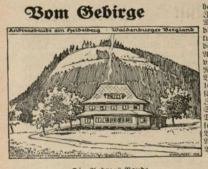 Schronisko Andrzejówka - Andreasbaude